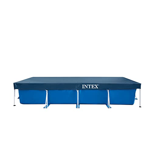 Intex 28039 - Cobertor piscina Rectangular Prisma/small frame 4.50m X 2.20m, Color Azul