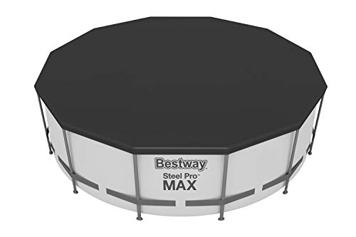 Bestway Cobertor 4 estaciones para piscinas redondas elevadas de 366 cm de diámetro