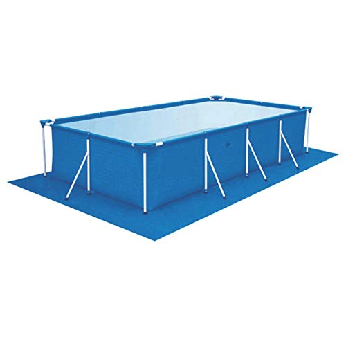 GIMOCOOL Base para piscina rectangular de 330 x 230 cm, alfombra para piscina rectangular, tela de suelo, robusta, duradera, resistente al agua y a los rayos UV, para marco rectangular