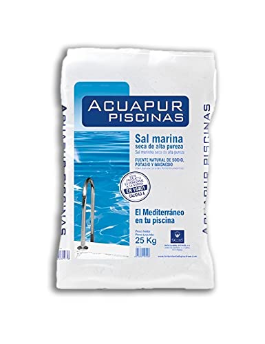 Sal para Piscinas 25 kg - Sal Piscina Cloracion Salina - Agua Clara en Piscinas, SPA y Jacuzzis (Pro)