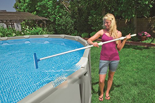Intex Kit de mantenimiento de piscina de lujo - accesorios de piscina - set de limpieza de piscina - 5 piezas, Color Azul, 279 cm